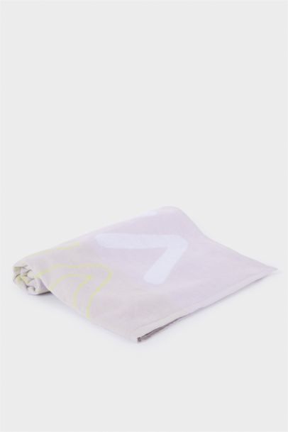 منشفة بحر نسائي قطن منقوش