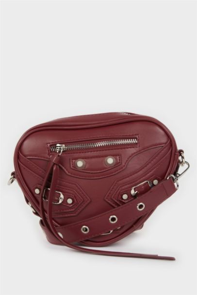 Woman Faux Leather Shoulder Bag