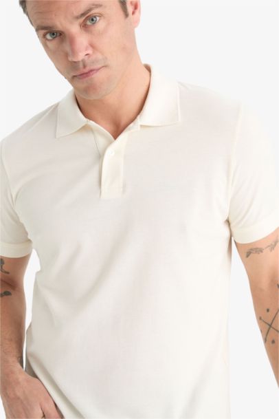 New Regular Fit Short Sleeve Polo T-Shirt