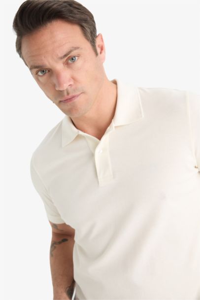New Regular Fit Short Sleeve Polo T-Shirt