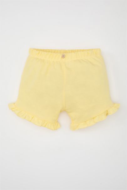 Baby Girl Pique Shorts