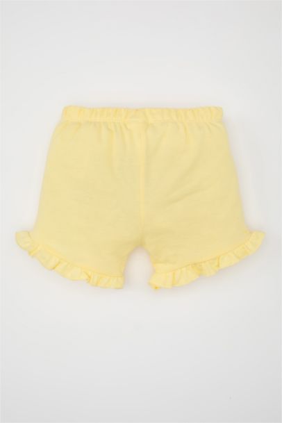 Baby Girl Pique Shorts
