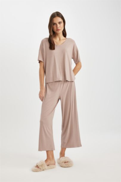 Pantalon De Pyjama en Viscose
