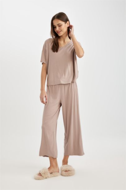 Pantalon De Pyjama en Viscose