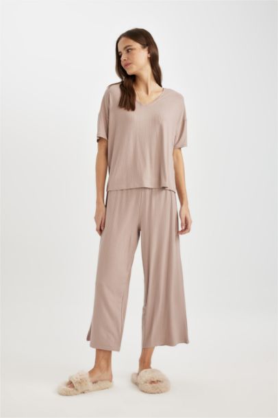 Pantalon De Pyjama en Viscose