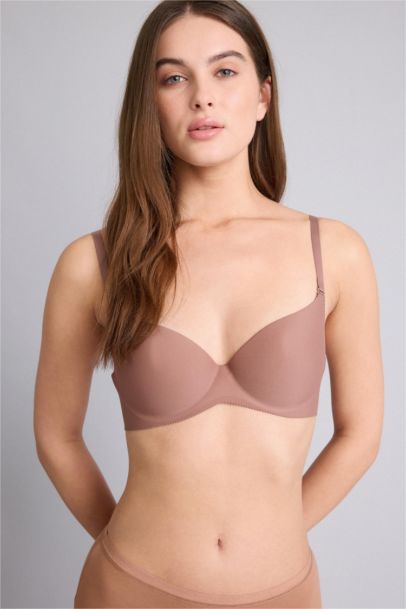 Fall in Love Semi Padded Micro Coated Half Padded T-Shirt Bra