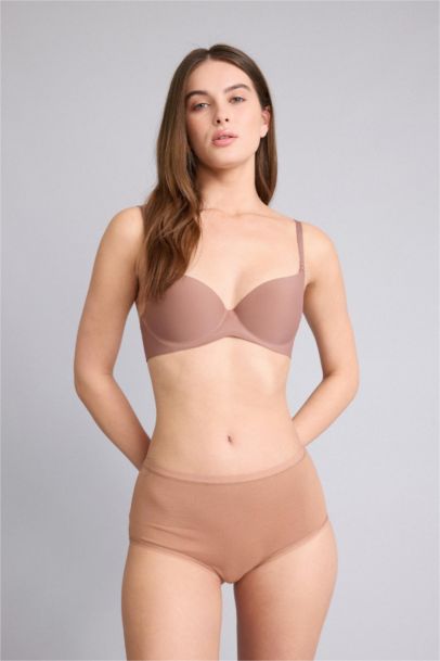 Fall in Love Semi Padded Micro Coated Half Padded T-Shirt Bra