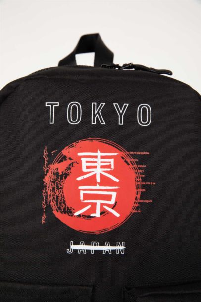 Erkek Su İtici Kumaş Sırt Çantası