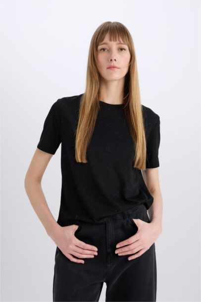 Relax Fit Crew Neck Short Sleeve T-Shirt