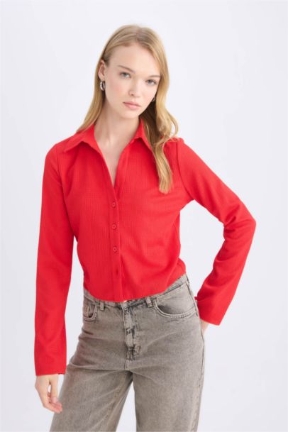 Slim Fit Long Sleeve Shirt