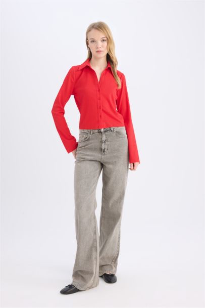 Slim Fit Long Sleeve Shirt