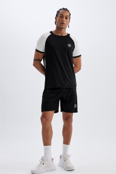 Standard Fit Short Leg Heavy Fabric Sports Shorts