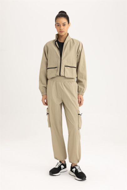 DeFactoFit Standard Fit Cargo Pocket Woven Trousers