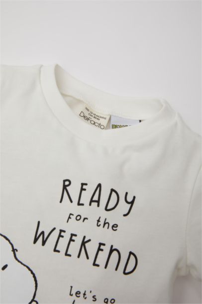 Baby Boy Snoopy Cotton 2 Piece Pajama Set