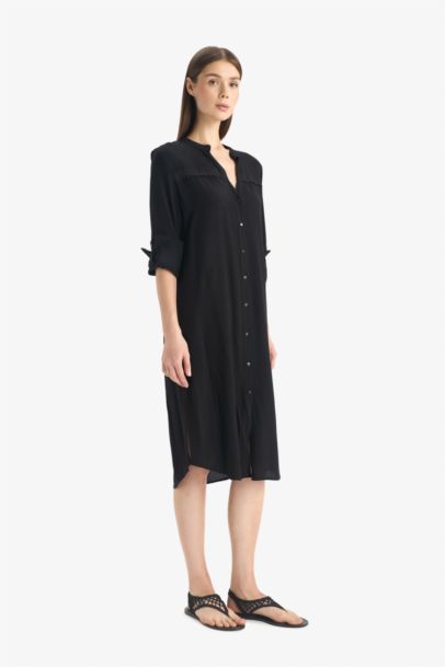 Fall in Love Regular Fit Printed Beach Dress