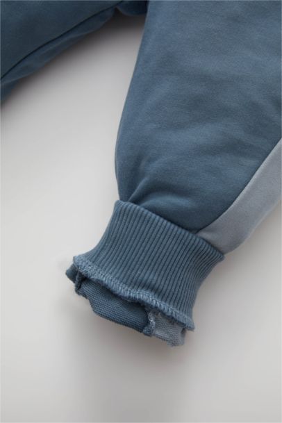 Regular Fit Slogan Trousers