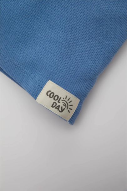 T-Shirt à Manches Courtes et Col Rond pour Bébé Garçon