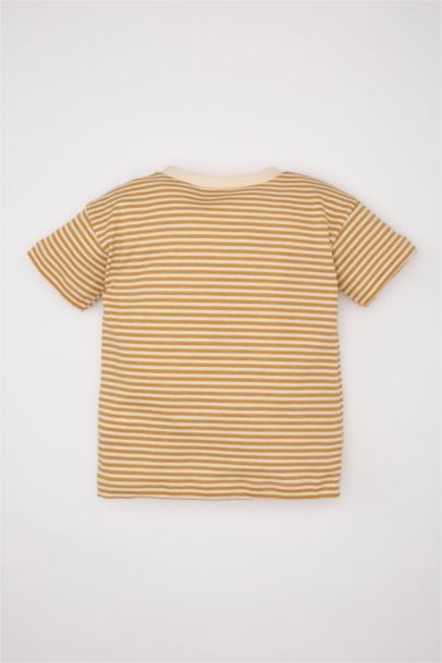 Baby Boy Striped Short Sleeve T-Shirt