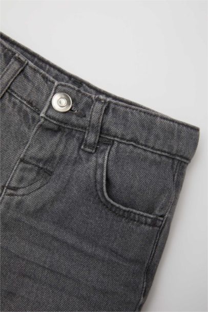 Baby Boy Regular Fit Denim Shorts