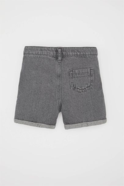 Baby Boy Regular Fit Denim Shorts