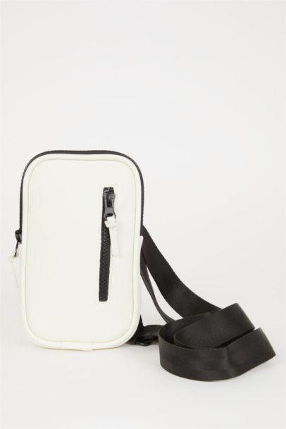 Faux Leather Phone Bag