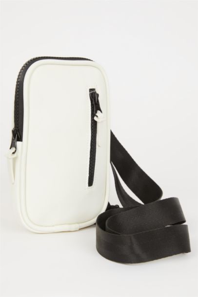 Faux Leather Phone Bag