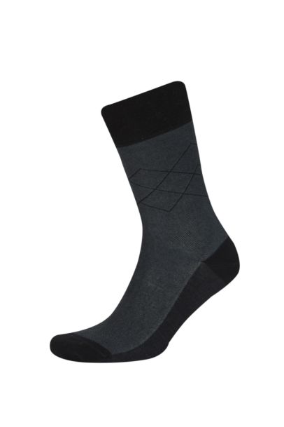 جوارب طويلة بامبو رجالي - قطعتين