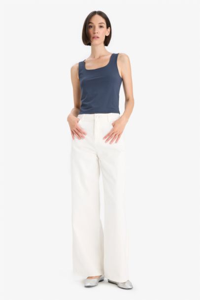 كيمونه سادة بيزك سليم فيت بياخة مربعة