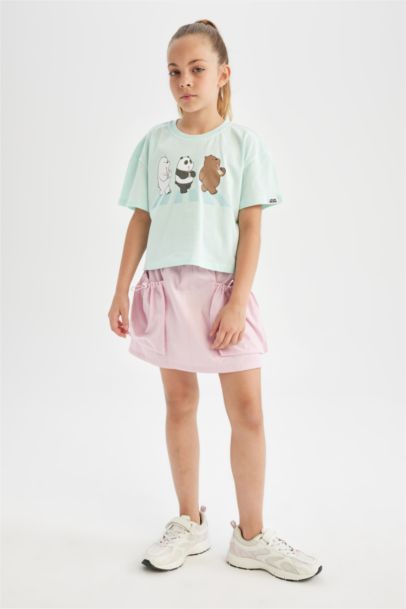 Girl We Bare Bears Crew Neck T-Shirt