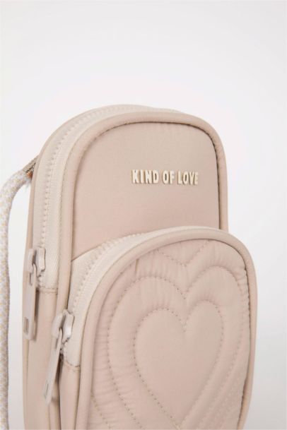 Girl Canvas Phone Bag