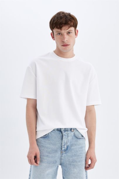 Loose Fit Denim Shorts