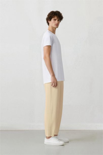 Loose Comfortable Fit Wide Leg Summer Linen Trousers