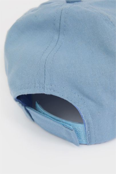 Casquette imprimée en lin mélangé pour bébé garçon