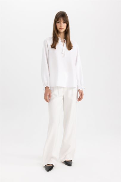 Relax Fit Long Sleeve Tunic