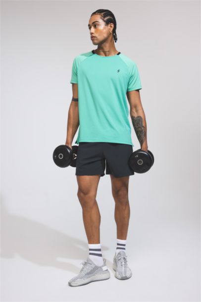 DeFactoFit Slim Fit Woven Shorts