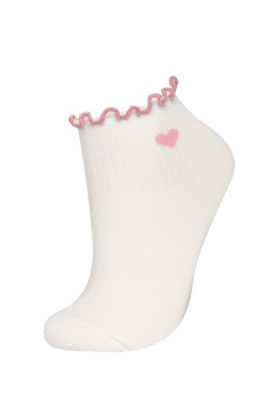 Girl 3 Piece Cotton Socks