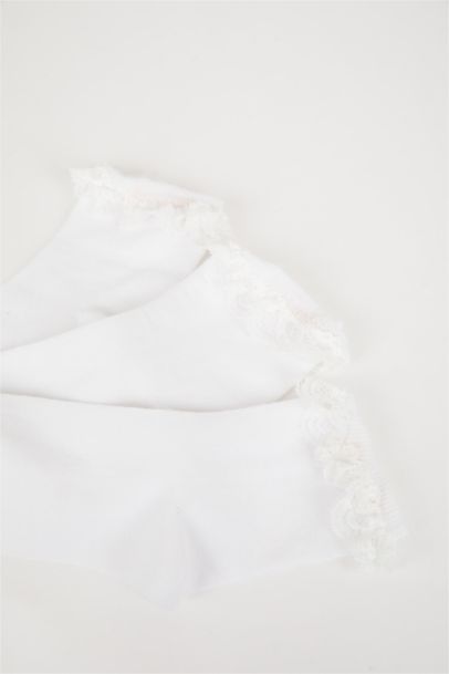 Girl 3 Piece Cotton Socks