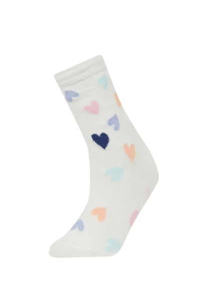 جوارب طويلة قطن - 5 قطع