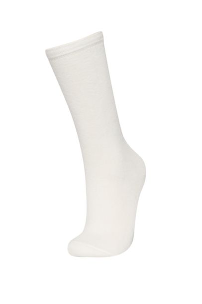 Girl Printed Cotton Long Socks