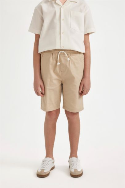 Boy Gabardine Shorts
