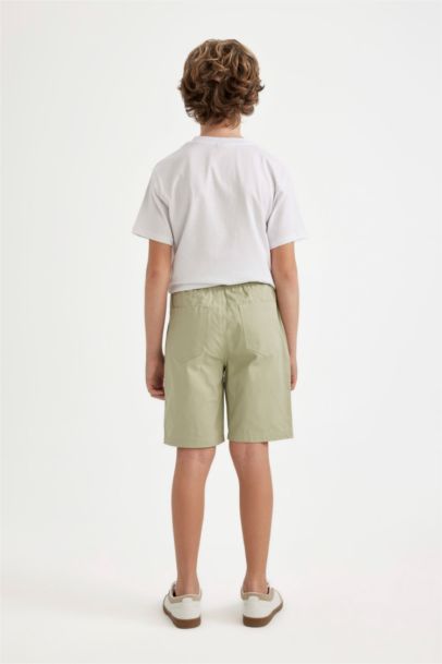 Boy Gabardine Shorts