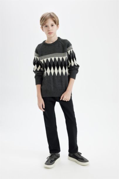 Boy Regular Fit Knitwear Pullover