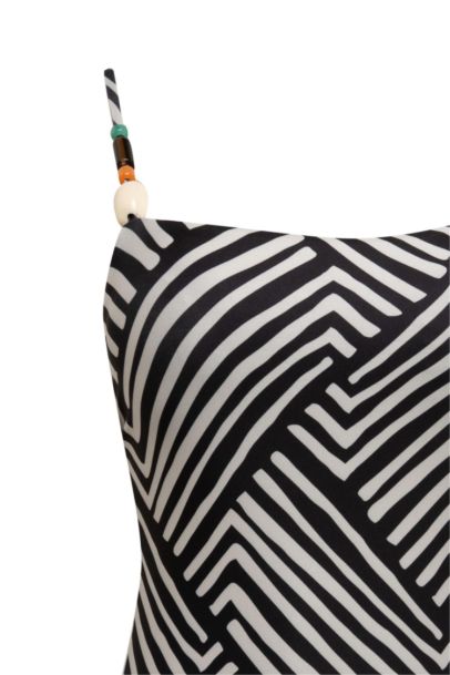 Fall in Love Regular Fit Striped Swimsuit