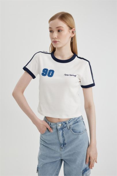 Fitted Modal Short Sleeve T-Shirt