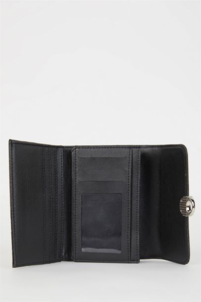 Kadın Kroko Desenli Suni Deri Cüzdan