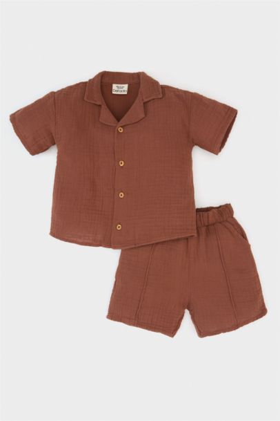Ensemble Chemise manches courtes et Short pour bébé garçon