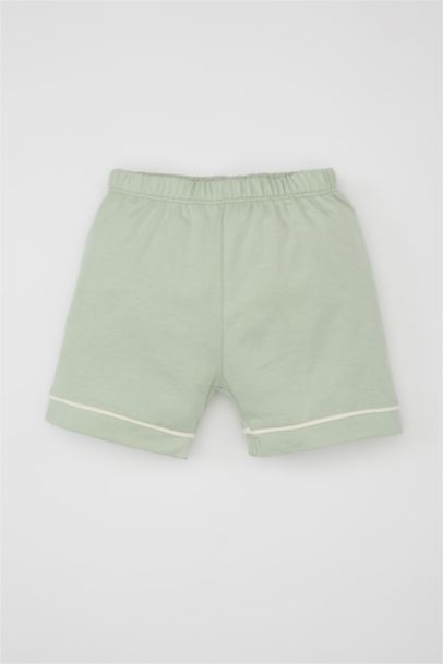 Baby Girl Embroidered Cotton 2 Piece Pajama Set