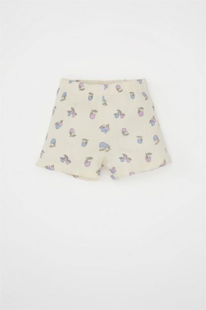 Baby Girl Fruit Patterned 2 Piece Pajama Set