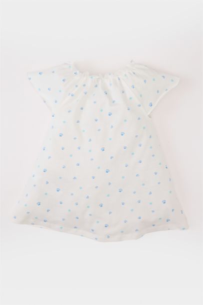 Robe Pyjama à manches courtes en coton imprimé Disney pour bébé fille