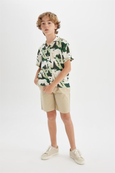 Boy Bermuda Shorts with Pockets
